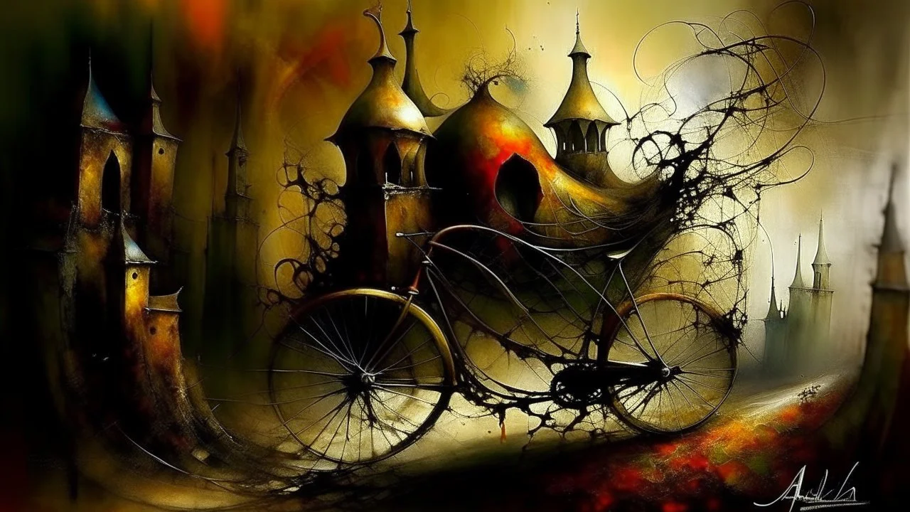 Old Bicycle. Alex Maleev