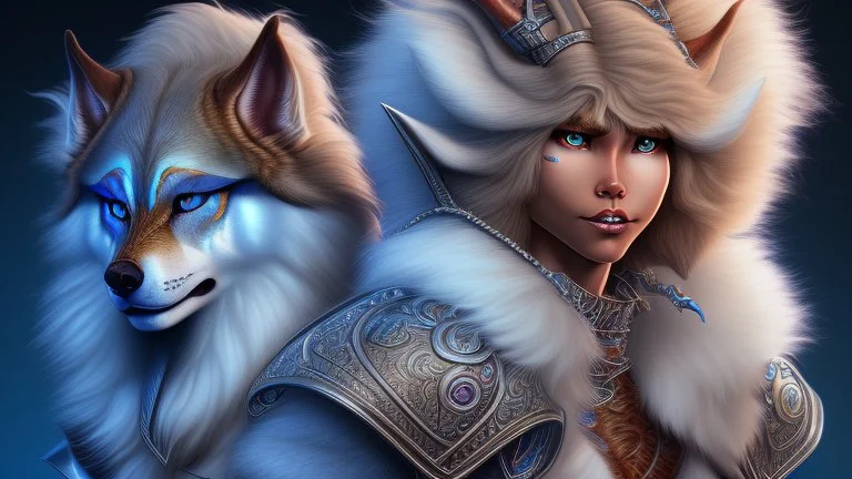 wolfrider from elfquest, perfect composition, hyperrealistic, super detailed, 8k, high quality, trending on artstation, studio photo, highly detailed, wide borders