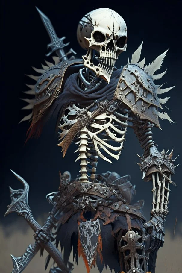 armored skeleton wild hunt warrior