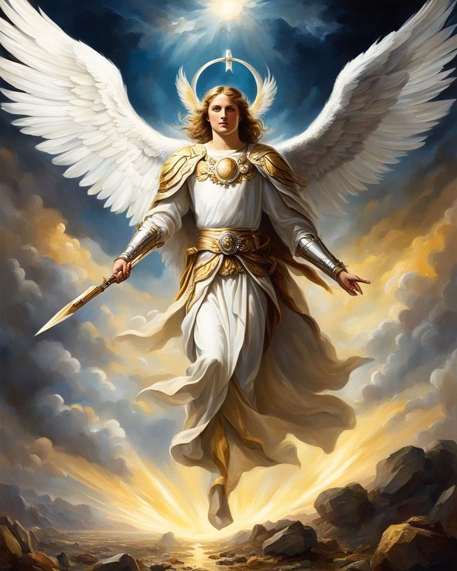 An archangel sent to earth does away with all pagan and commercial influences that corrupt Christian Easter, in the eternal struggle between good and evil...