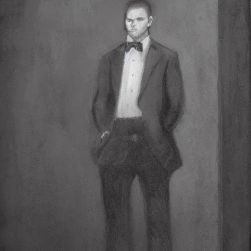 Simon ghost riley portrait alluring strong build tall