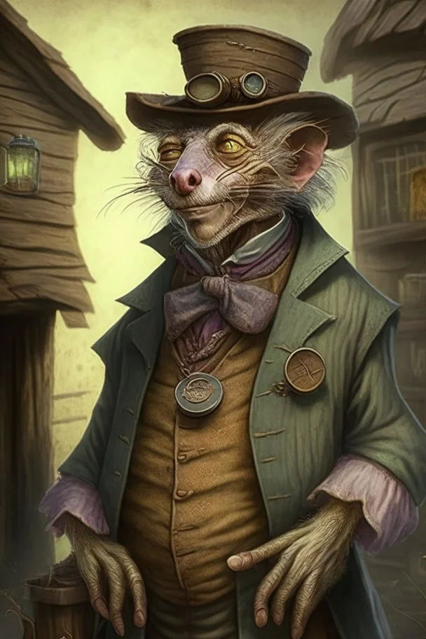 Doc Wyatt, is an old doctor in the frontier town of Hillside. He is also part wererat and uses his gift to help others.