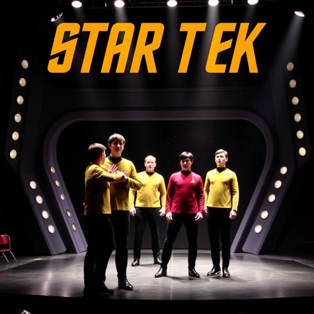 Off-Broadway production of Star Trek.