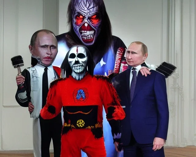 Vladimir putin iron maiden