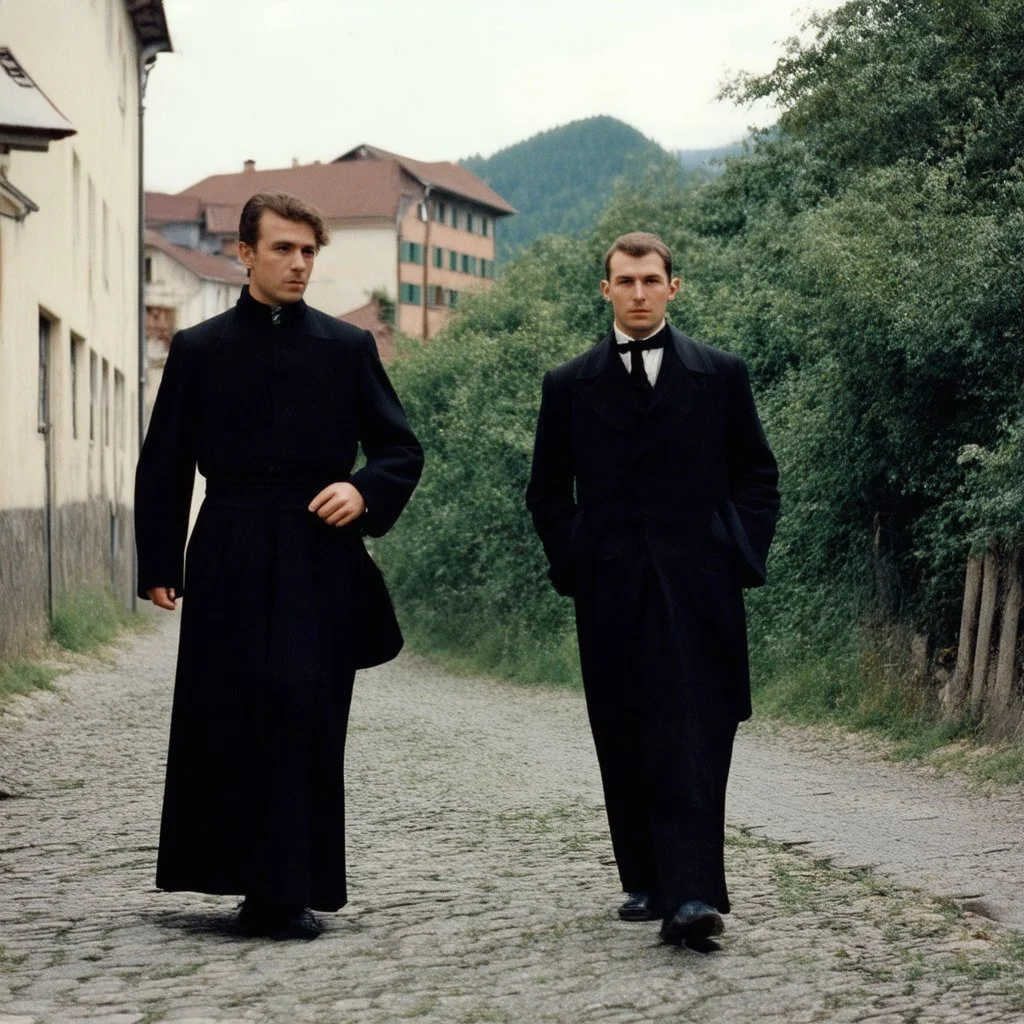 An odd city, Lutenblag, Molvania, East Europe 1990's, paradoxical, persona brutta, vestita male, sdentata
