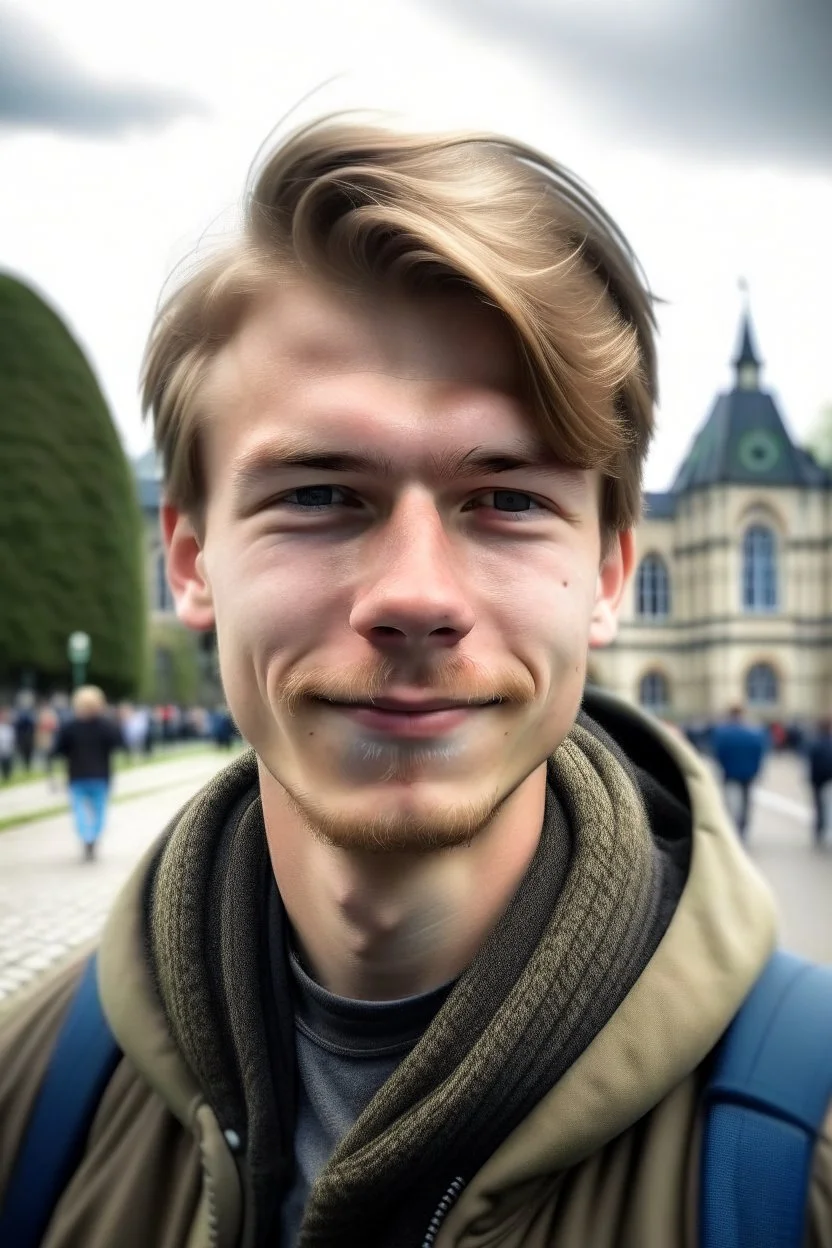 a 24 years old man at University in denmark