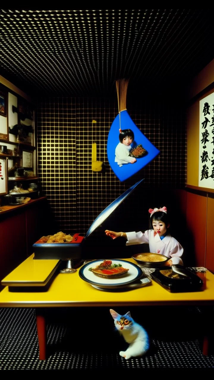 Japanese hotel Restaurant 80's Advertisement Odon