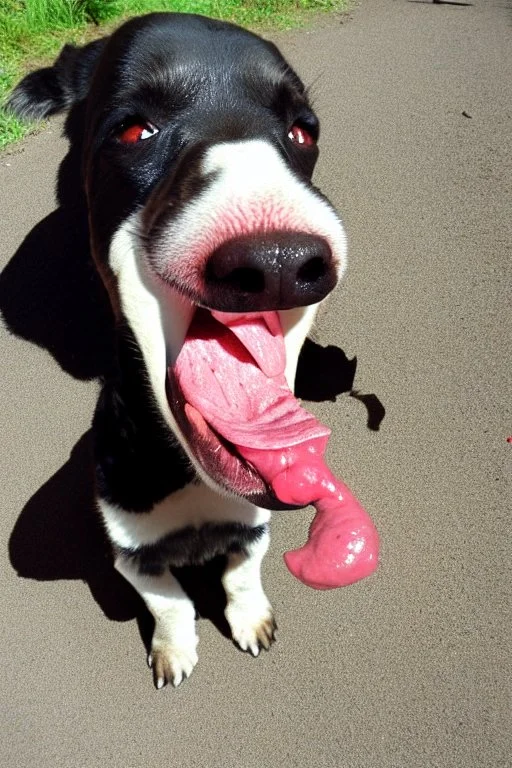 Oh no! My poor tongue is so dry.