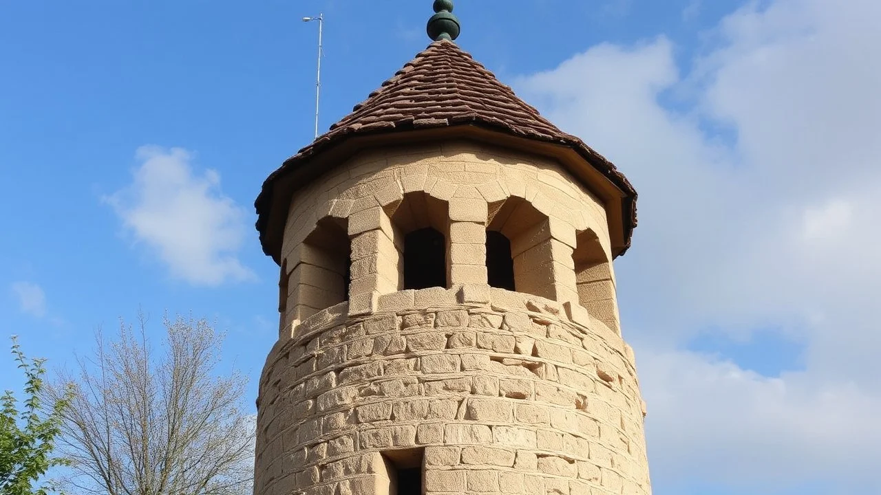 The bells ring over the old dovecote