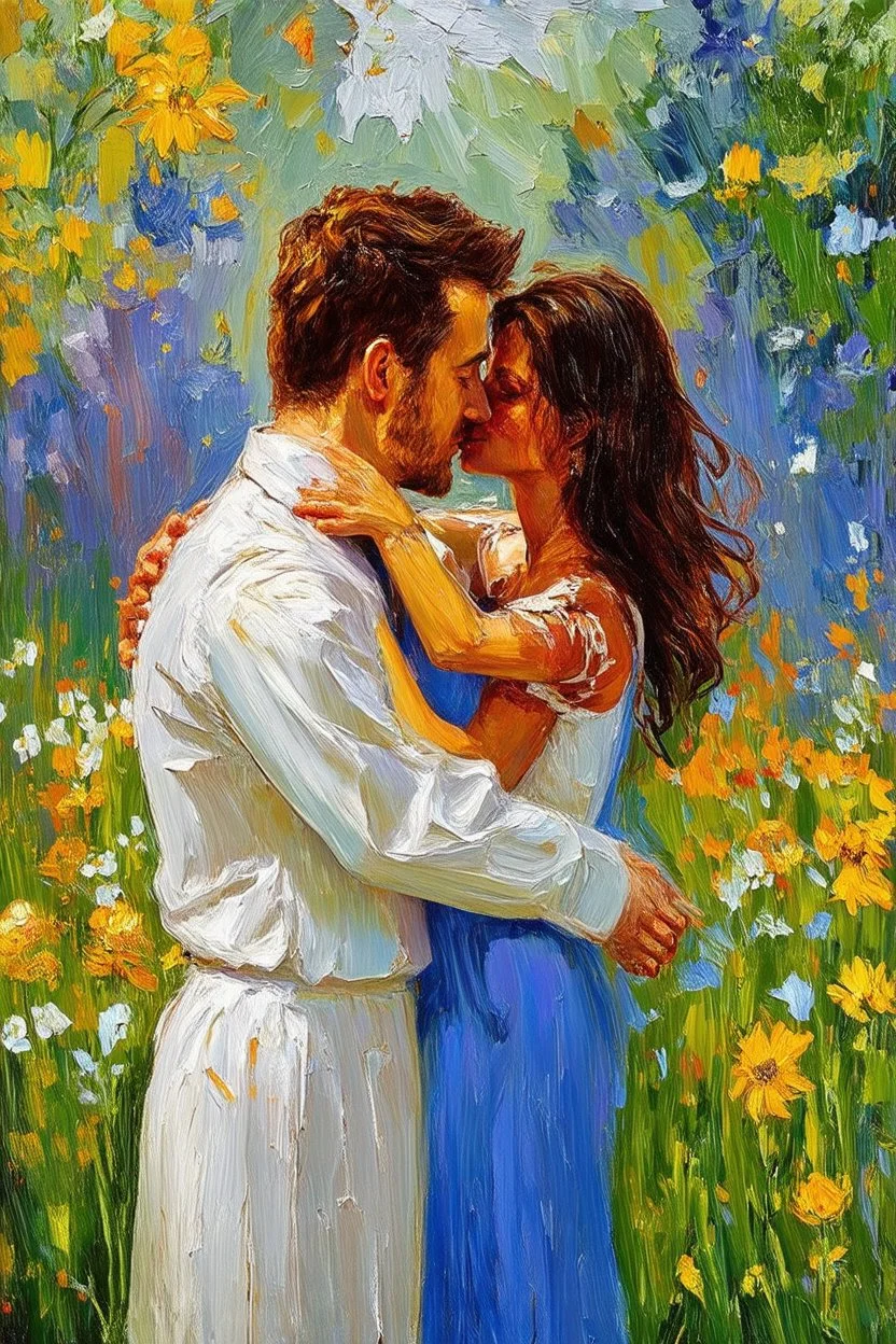 Say yes to becoming the one who radiates love; impressionism
