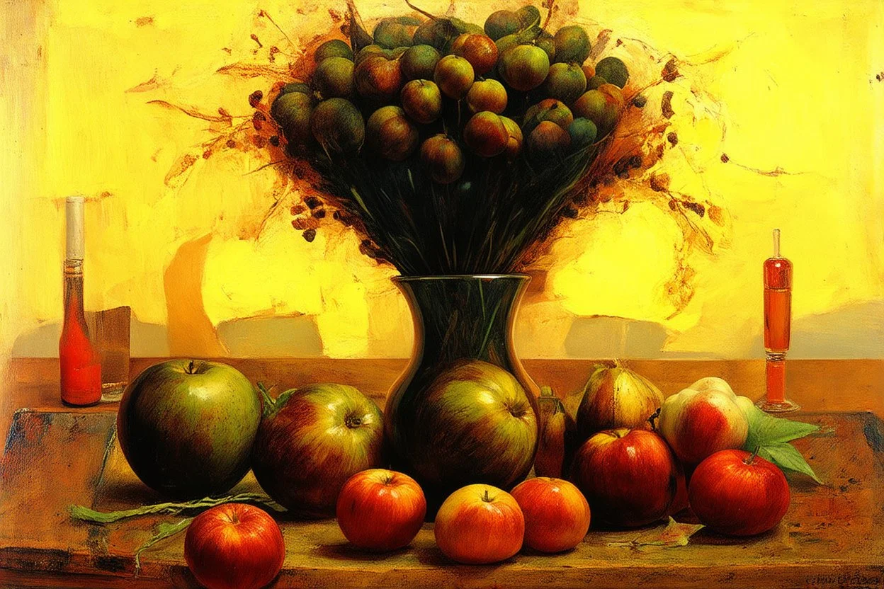 Still life. Ernie Barnes