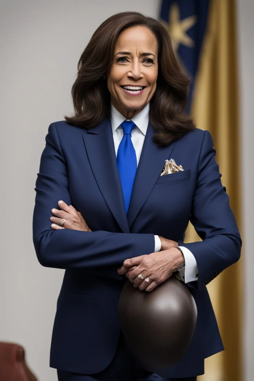 Jo Biden in the role as Kamala Harris