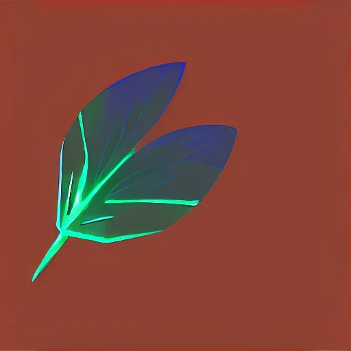 i want you to generate a logo for a new company named "SpiniLeaf" or Spinny Leaf. Something resembeling a spinning leaf, no words, HQ, digital art