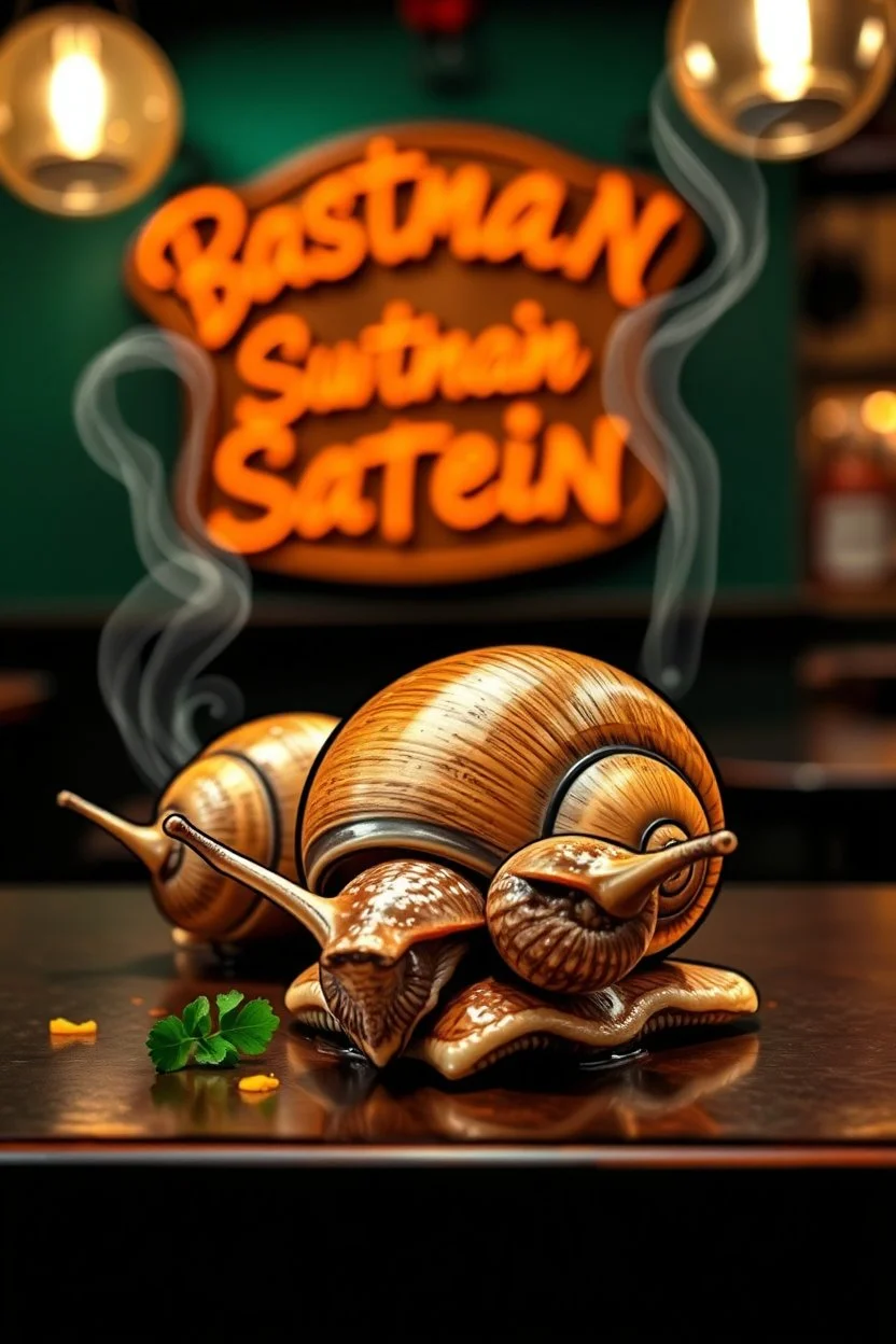 if snails owned a restaurant