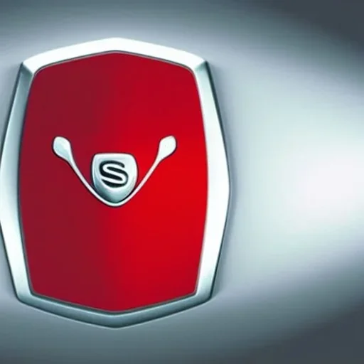 skoda car brand logo futuristic