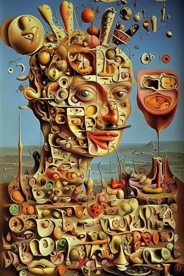 It's all word salad to me; Salvador Dali