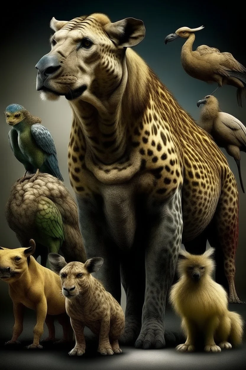 all worlds animals combined in one animal