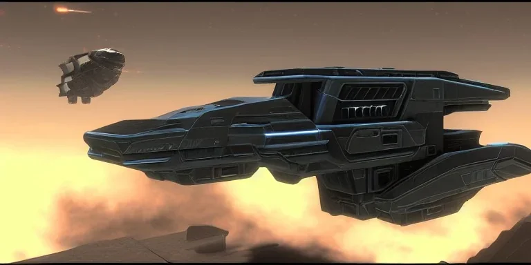 Dropship from Halo Videogame