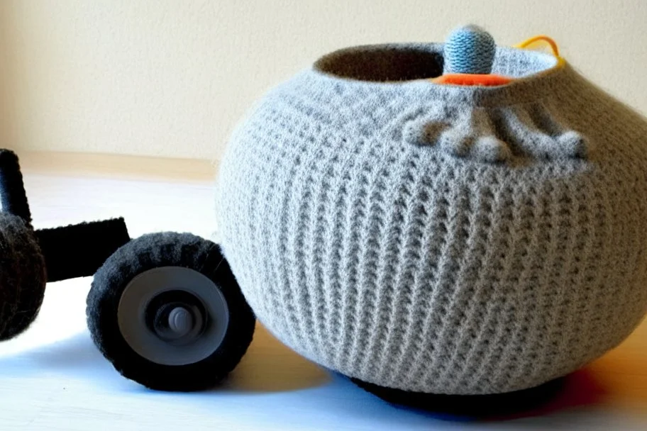 knitted cement mixer