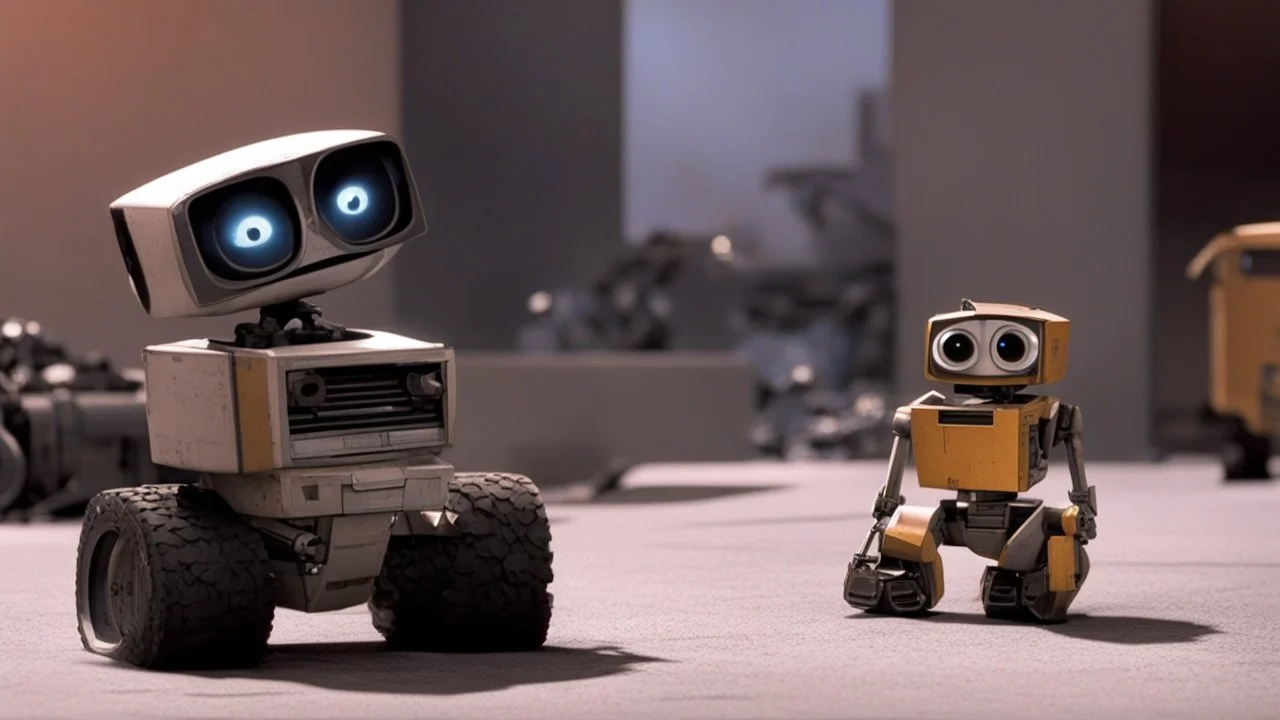 wall-e confronted to The Terminator (1984)