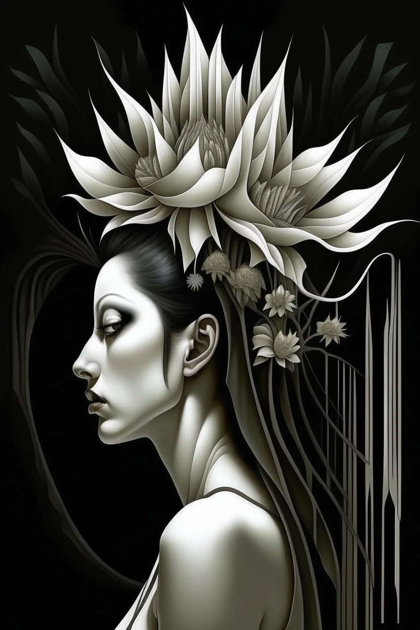 Dissociation with Datura neo-surrealism