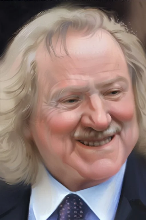 rich old man portrait