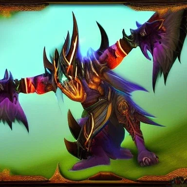 world of warcraft nathrezim wings claws demon