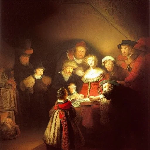 Rembrandt merry Christmas