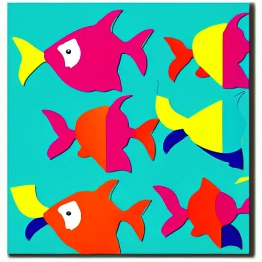 fish pop art