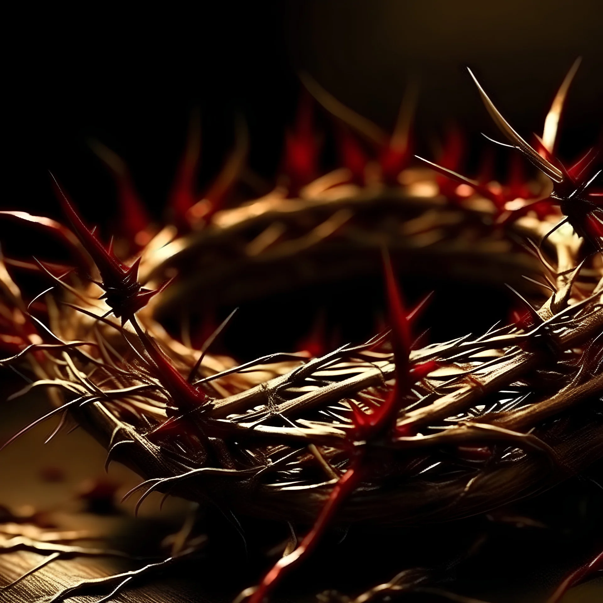 The Crown of Thorns, a diadem of sacrifice that adorns the forehead of the Redeemer Jesus, is a lace of thorns woven with threads of pain. Each spike, like a drop of heavenly tear, is an echo of suffering that is intertwined like tragic poetry in the story of divine love. Remembering the passion, it is a poem of thorns that blooms in memory, like a garden of sorrows where each petal tells the story of the sacrifice before the resurrection.