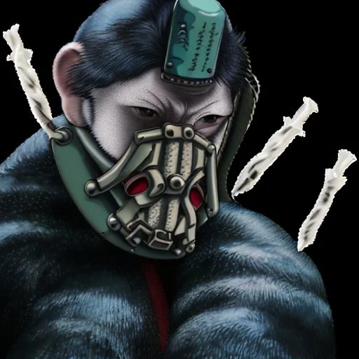 Ape earing Bane mask