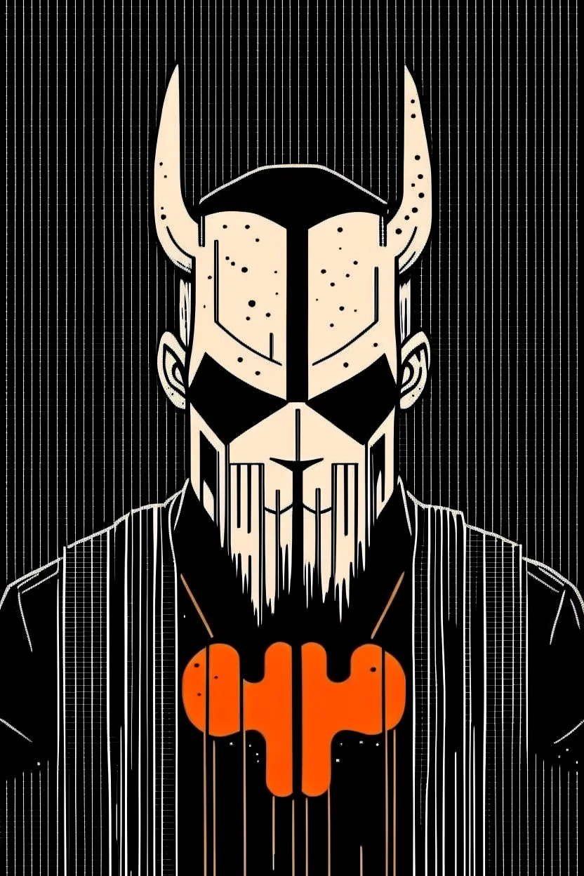 punisher sku;; gm in the style of Hiroshi Nagai
