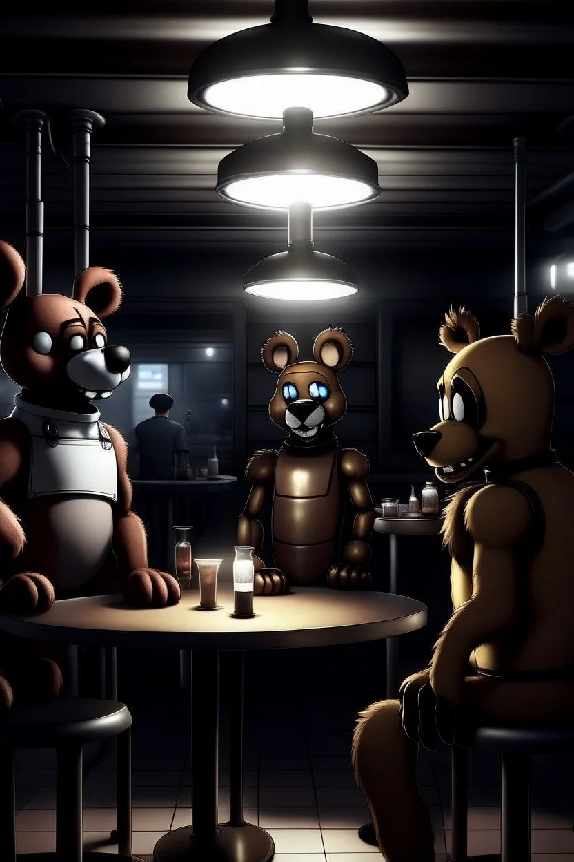 Five nights at freedys,ultra realistic