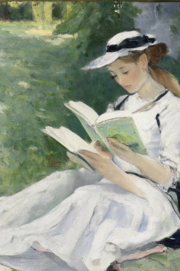 Berthe Morisot, Reading, 1873, Cleveland Museum of Art