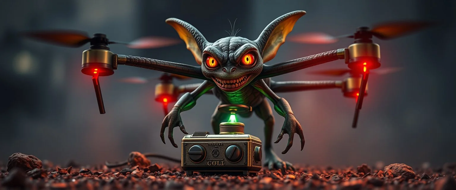 money making machine gremlin drone