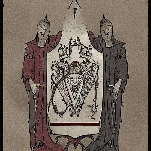 escudo de armas antiguo vampiras