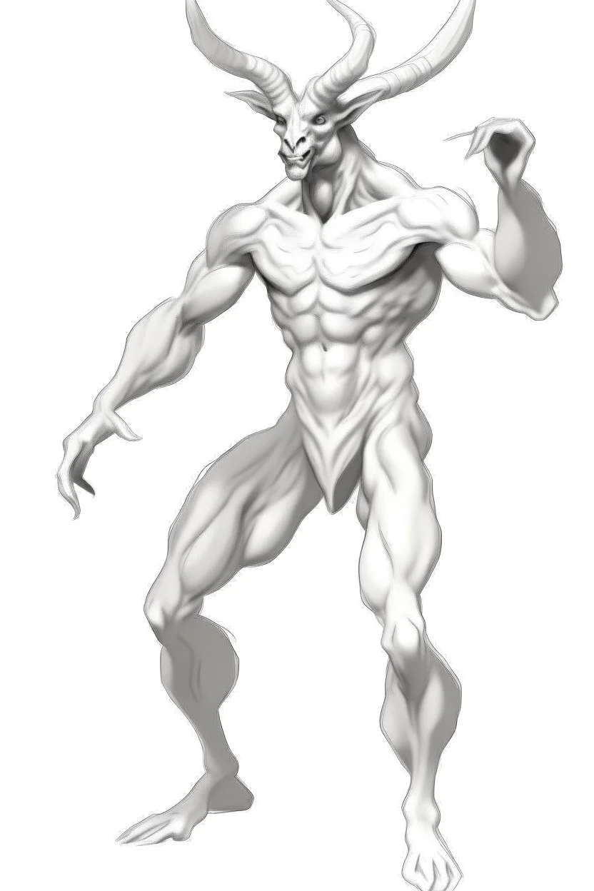 Centaur, a muscular man with a bull's head