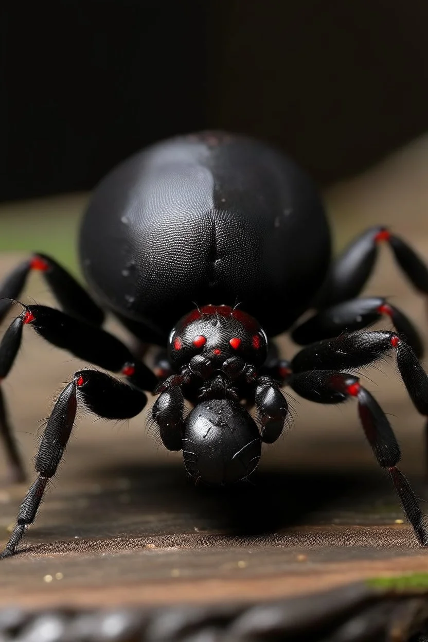 fat black widow