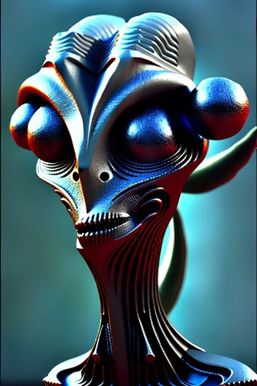 full bodied Weird alien, 8k, finely detailed, photo realistic.