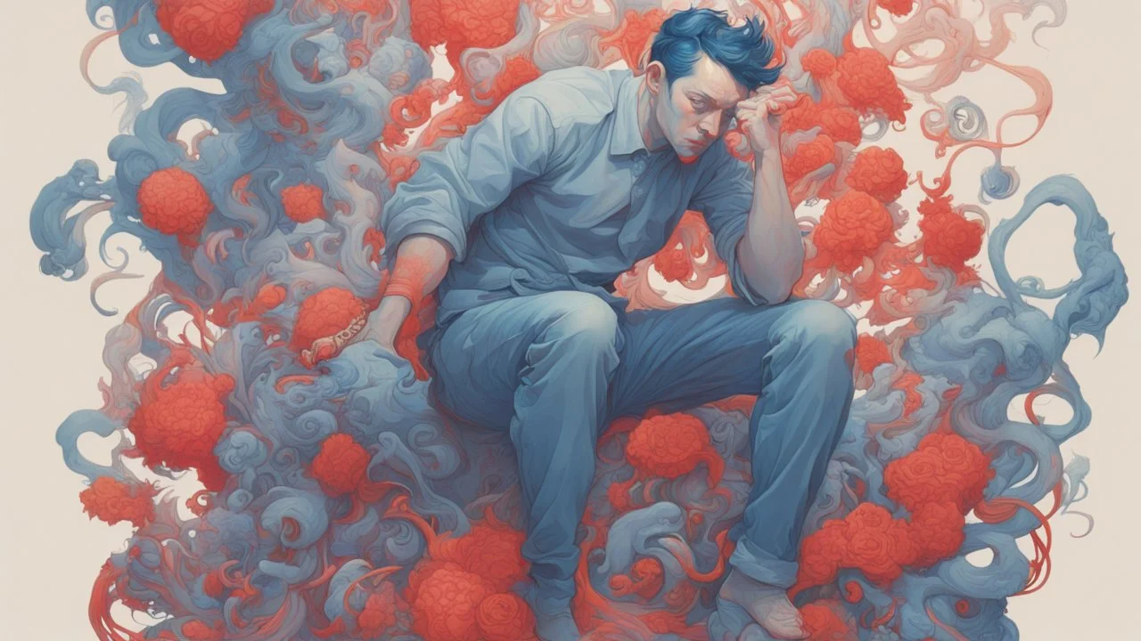 bold man by James jean