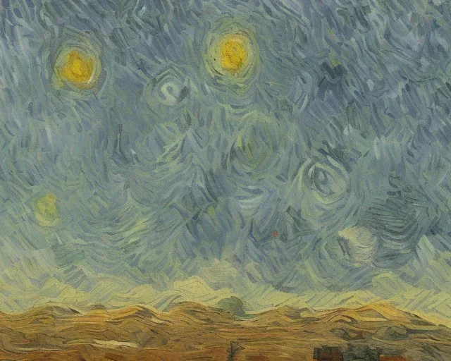 Portrait of a Universe by Van Gogh