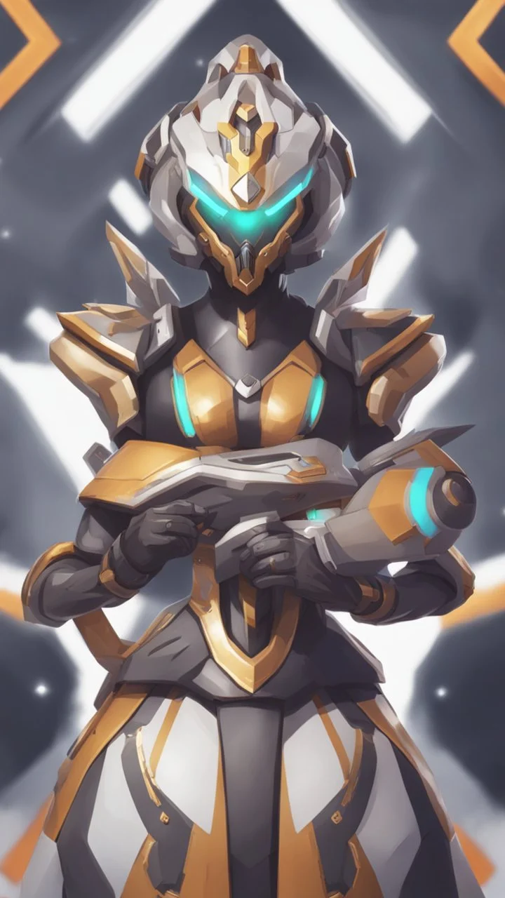 A close picture to Ramattra nemesis form in overwatch art style