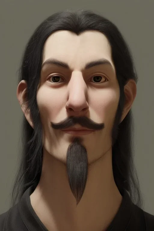 award winning portrait of a male anthropomorphic cobra long black hair. character design by cory loftis, fenghua zhong, ryohei hase, ruan jia , unreal engine 5, artistic lighting, highly detailed, photorealistic, fantasy,