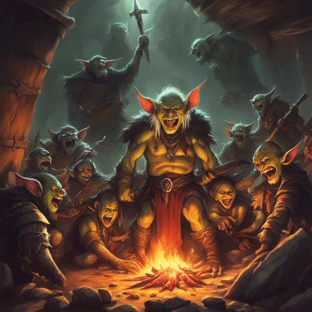 Ticklish Sacrifice at the Goblin Tribe