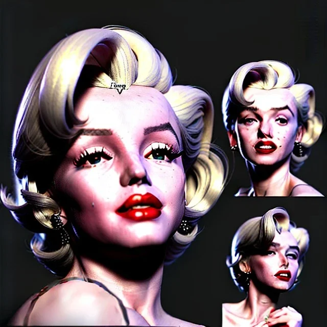 Marylin Monroe, highly detailed, concept art, unreal engine 5, ray tracing, RTX, lumen lighting, ultra detail, volumetric lighting, 3d, finely drawn, high definition, high resolution.