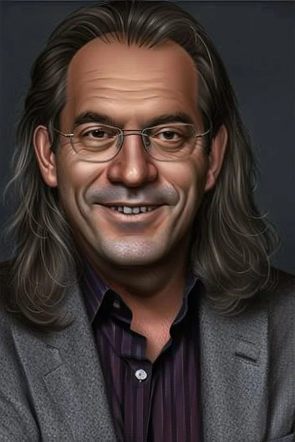 Portrait of a male politician in 2025