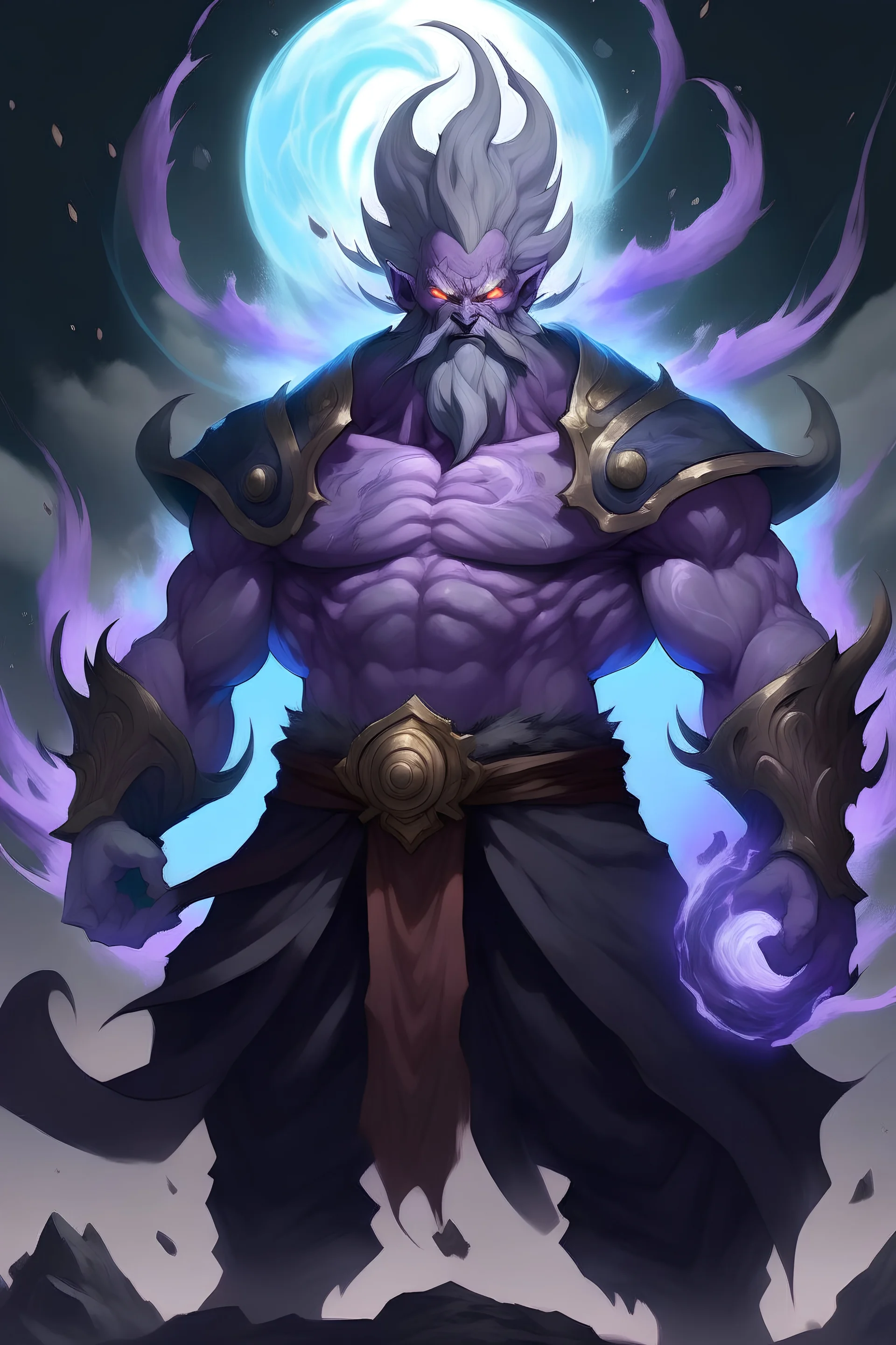 Hades, Majin, god of destruction