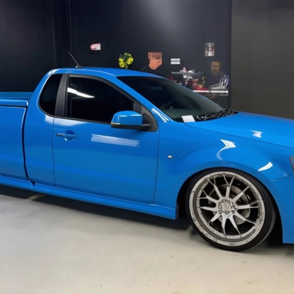 make the rear tub fat and wide of the fg ute