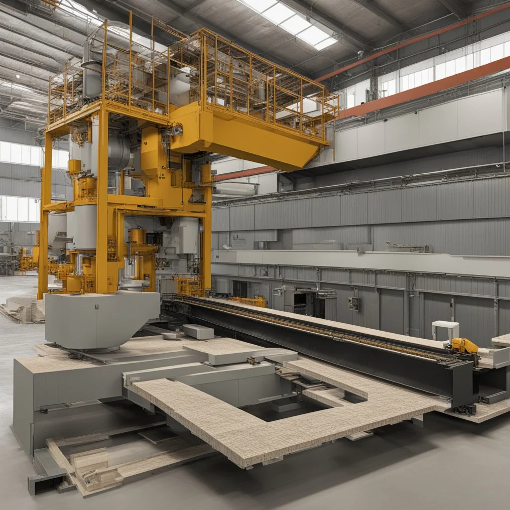 a company producing industrial equipment for the Engineered Stone industry