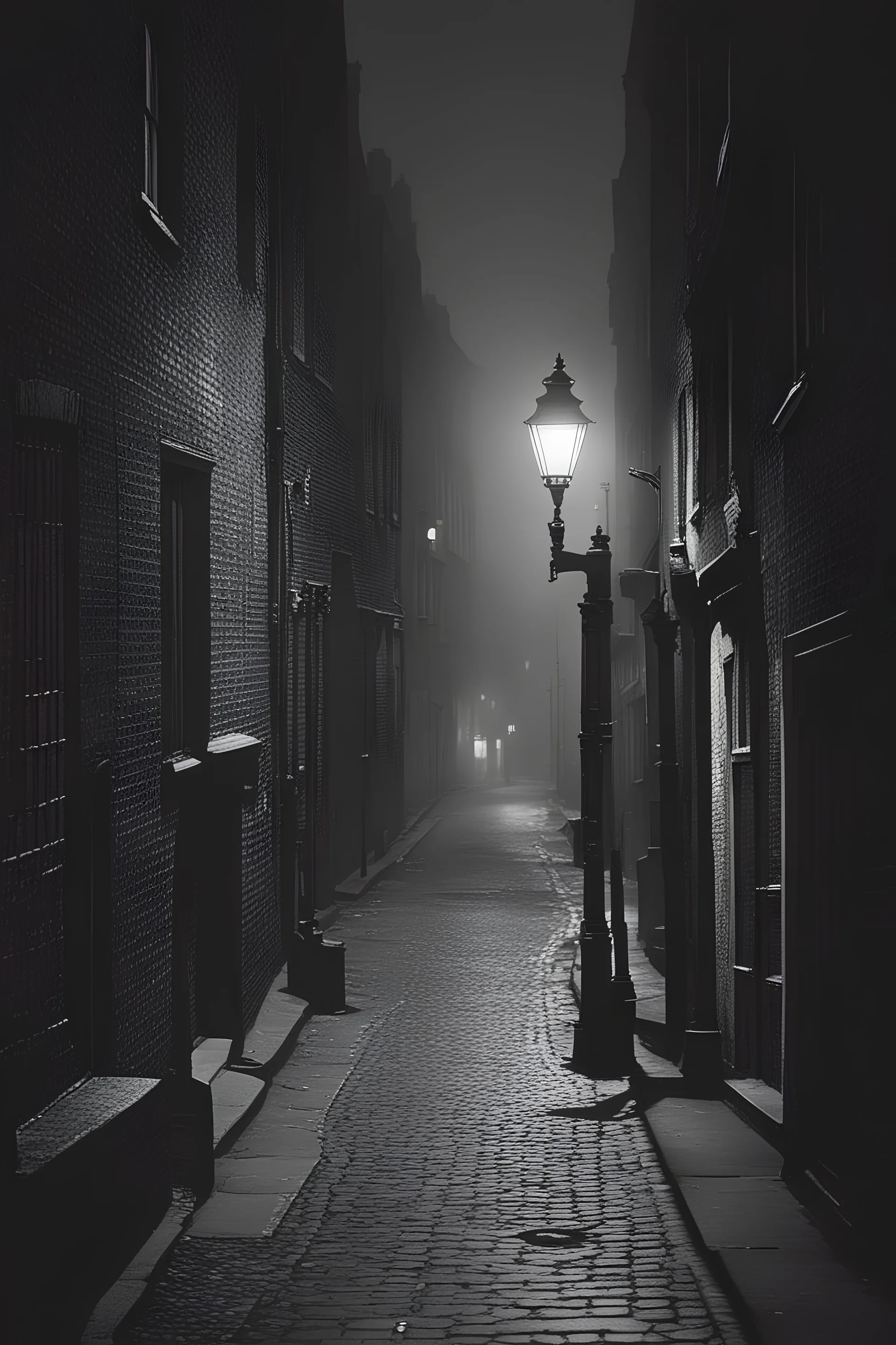#Jack the Ripper #London #evening #no light #1900s #surgical knife #midnight #narrow street #kill a woman